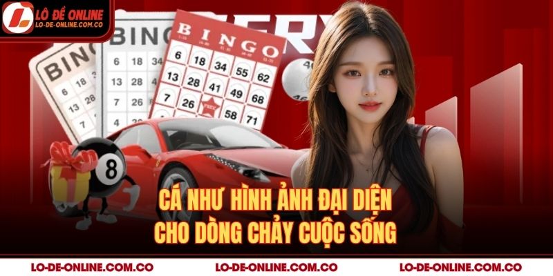 Cá như hình ảnh đại diện cho dòng chảy cuộc sống